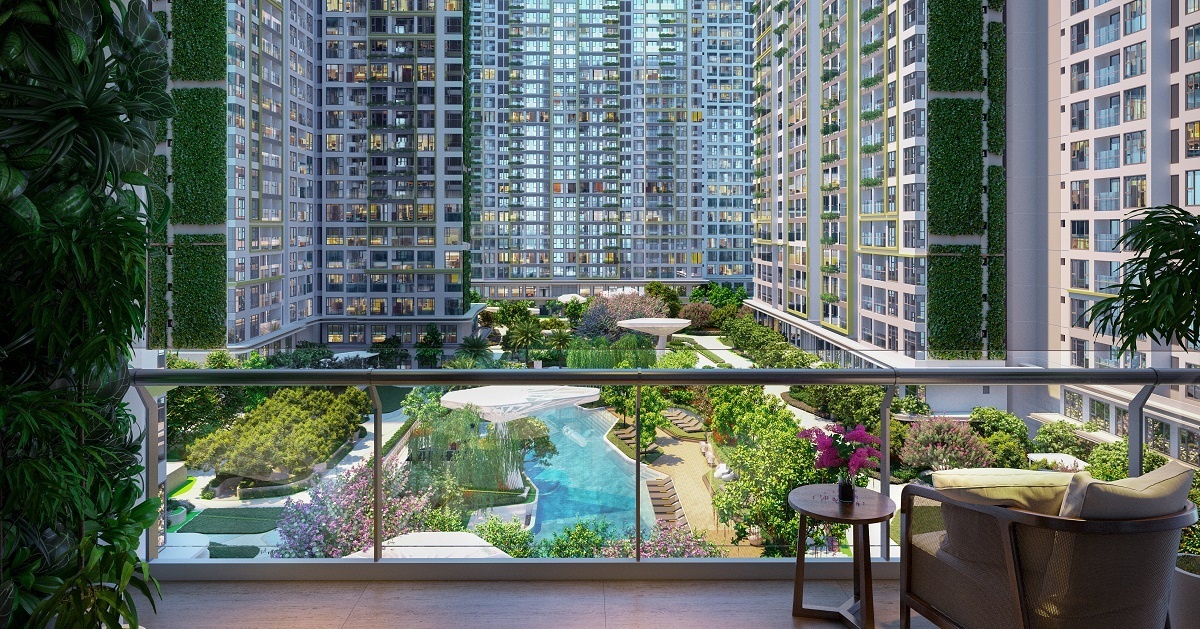 Chat song xanh tai Lumiere Boulevard hinh anh