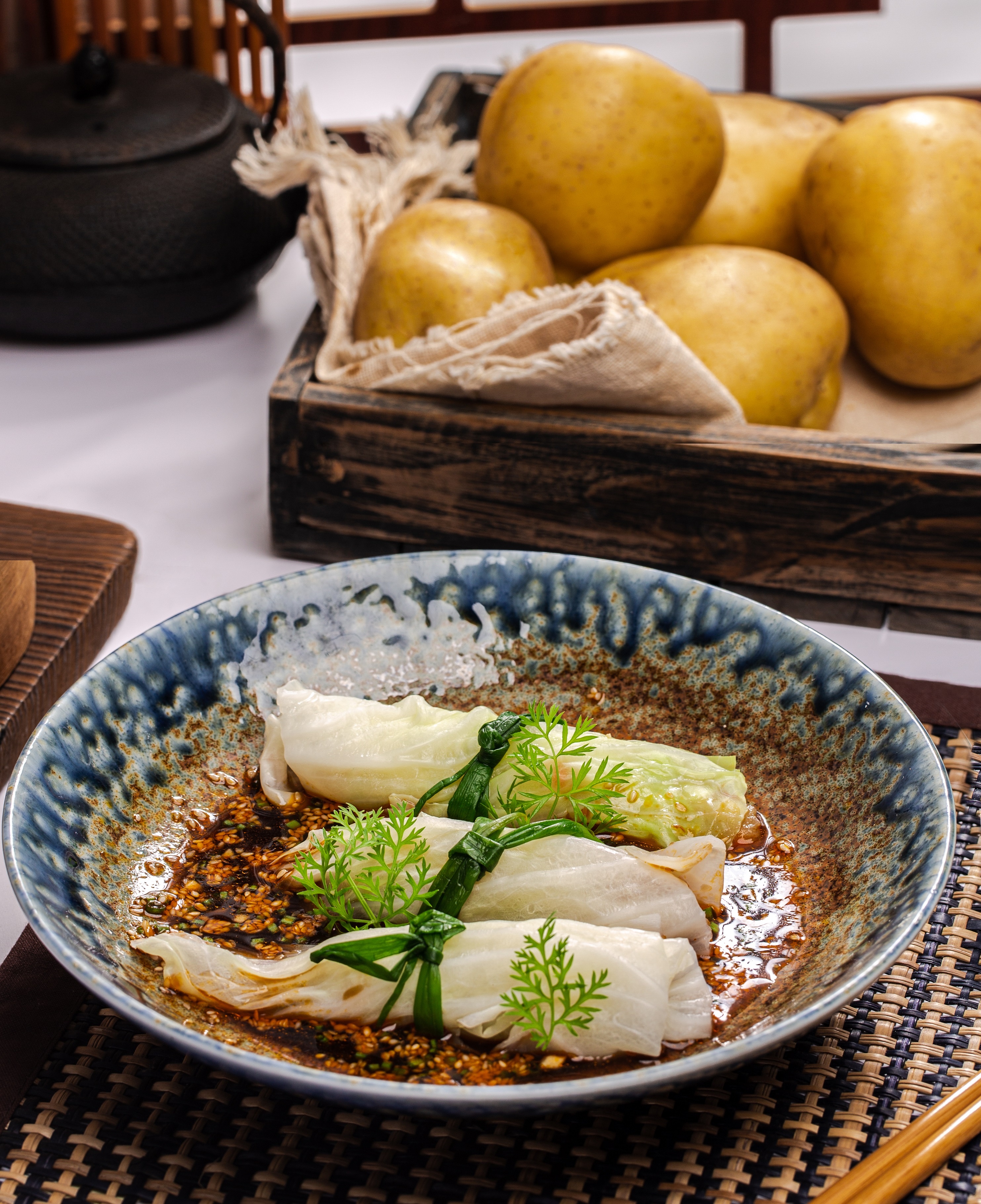 dimsum khoai tay My,  Potatoes USA anh 1