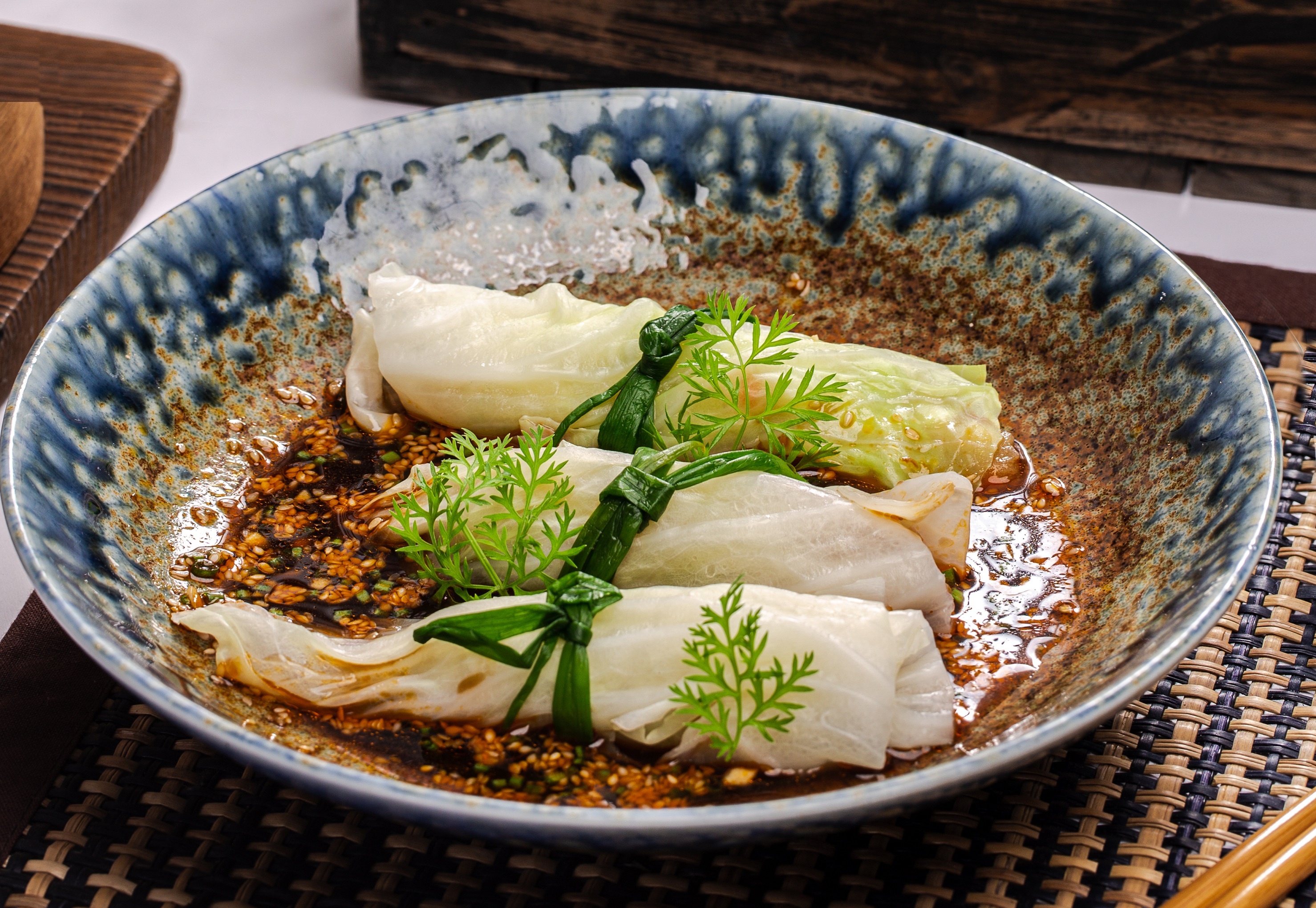 Cach lam dimsum khoai tay My hap xot nuoc tuong hinh anh