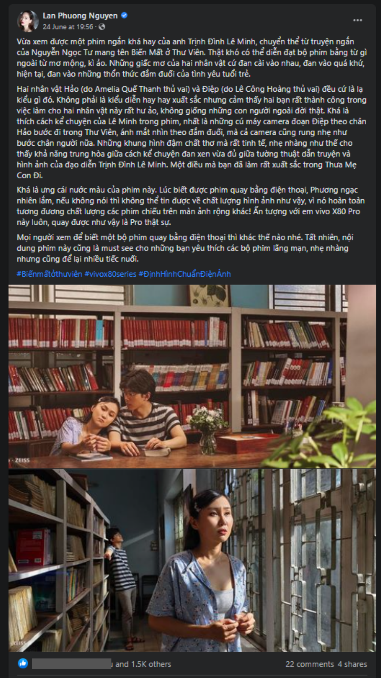 vivo X80 series,  Bien mat o Thu Vien anh 5