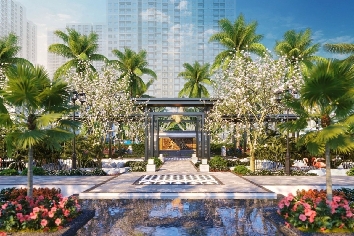 Tim binh yen giua pho thi voi can ho 'xanh' da tang tien ich hinh anh