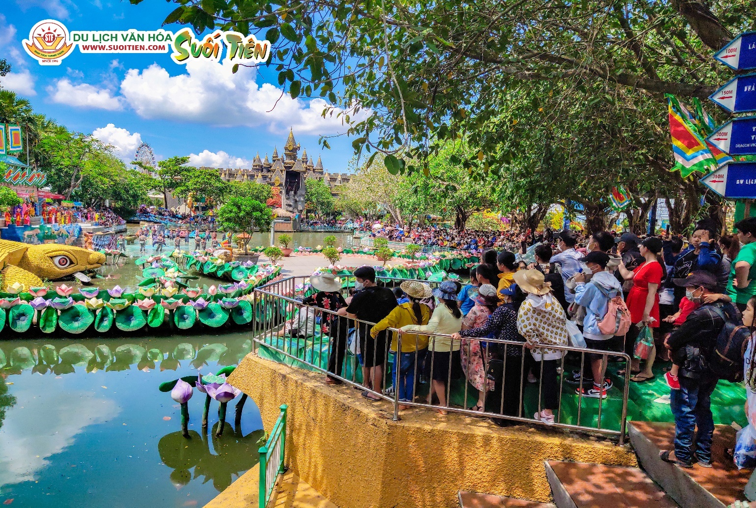 hai nho tai vuon,  du lich Suoi Tien anh 5