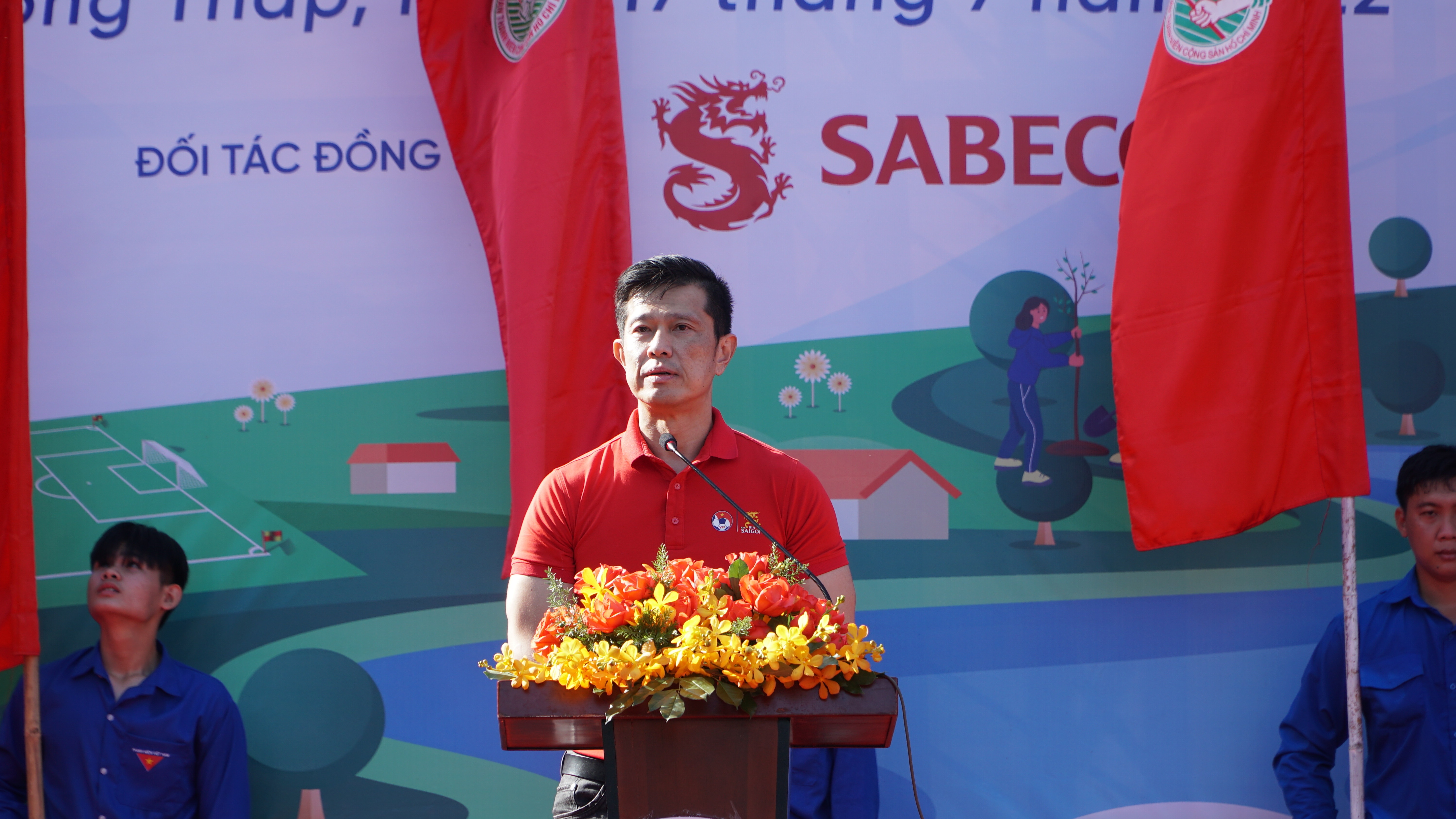Trung uong Doan TNCS Ho Chi Minh va Sabeco khoi dong 2 du an cong dong hinh anh