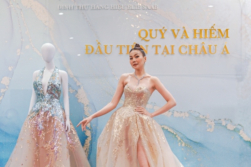 Thanh Hang du su kien gioi thieu dinh thu Elie Saab tai Viet Nam hinh anh