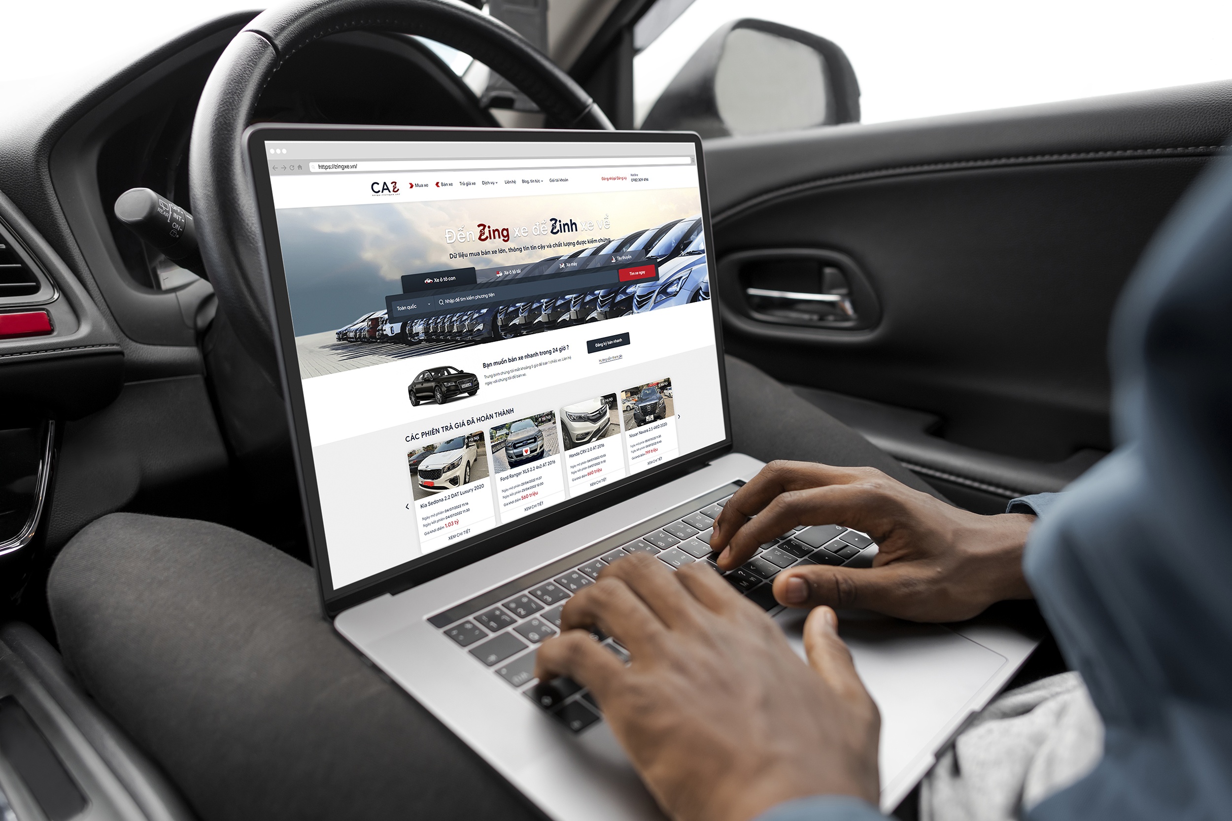 San thuong mai dien tu mua ban oto, xe may, tau thuyen hinh anh