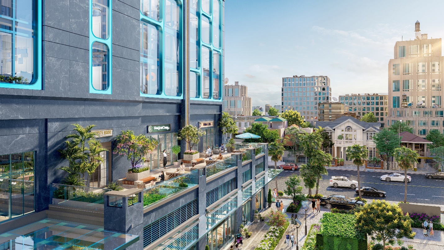 Uu the tao suc hut cho shophouse The Grand Manhattan hinh anh