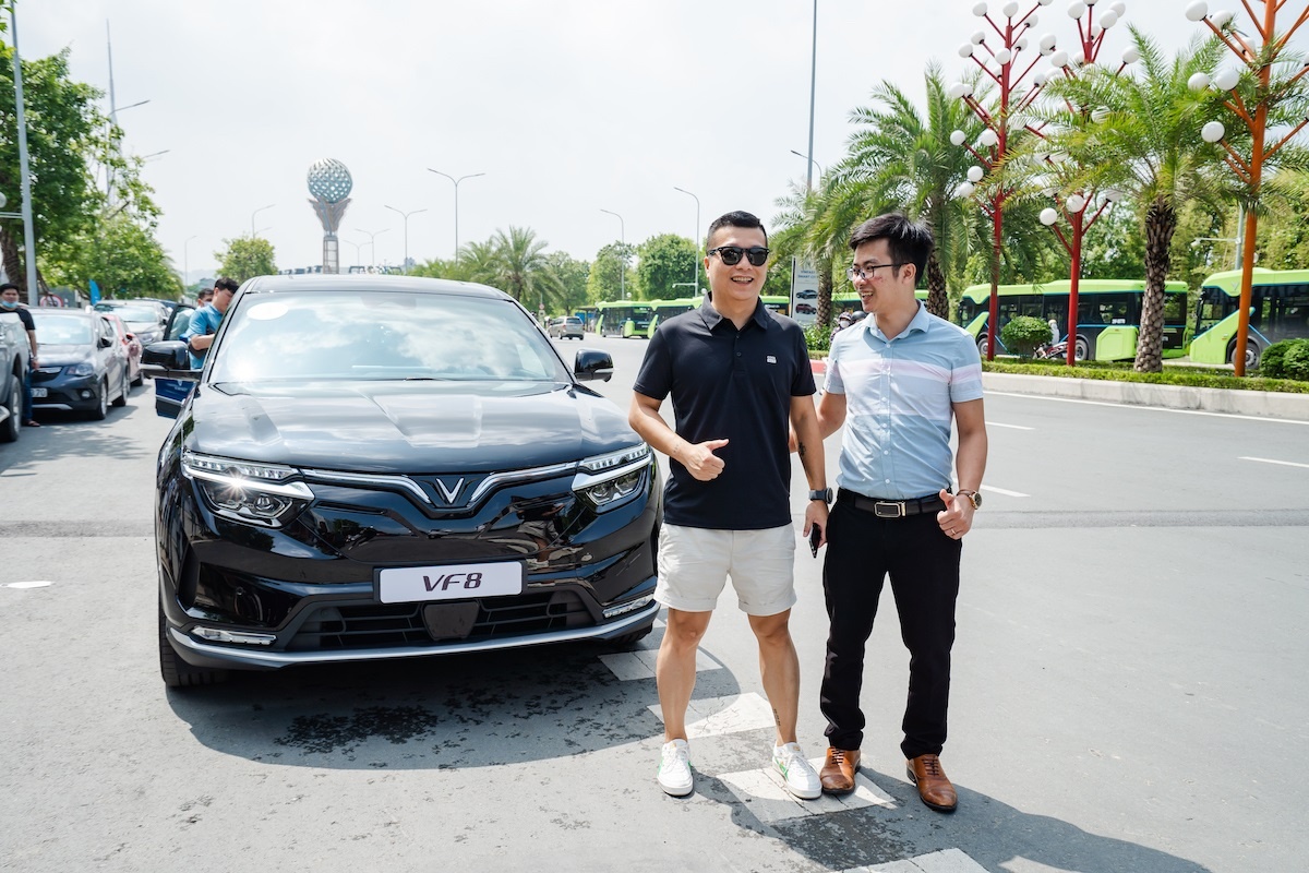 Nha xanh xe dien,  VF 8 anh 8