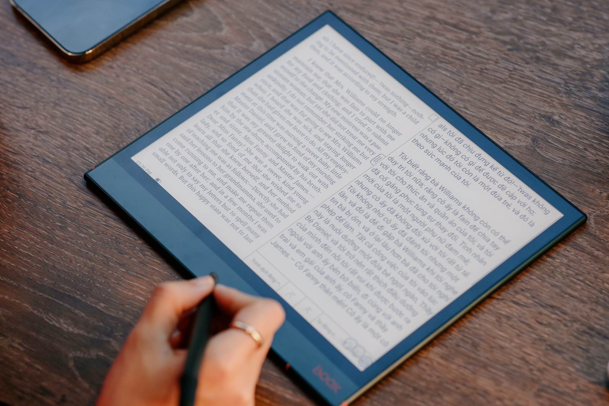 may doc sach,  Boox Note Air 2 Plus anh 4