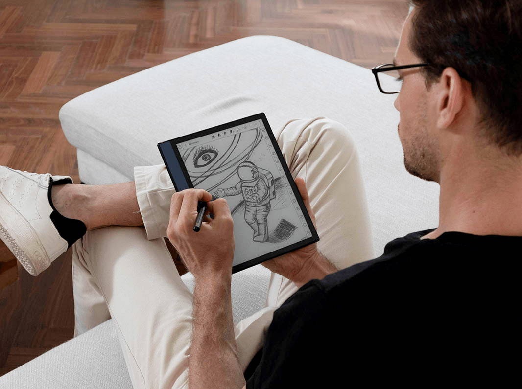 may doc sach,  Boox Note Air 2 Plus anh 1