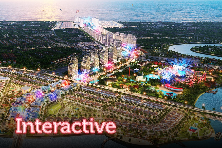 Sun Riverside Village - chat Miami soi dong tren pho bien Sam Son hinh anh