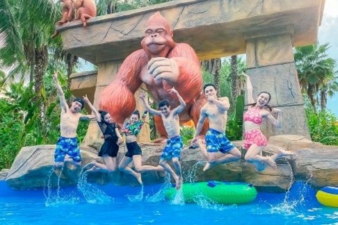 Cong vien nuoc tai VinWonders Nha Trang xac lap ky luc chau A hinh anh