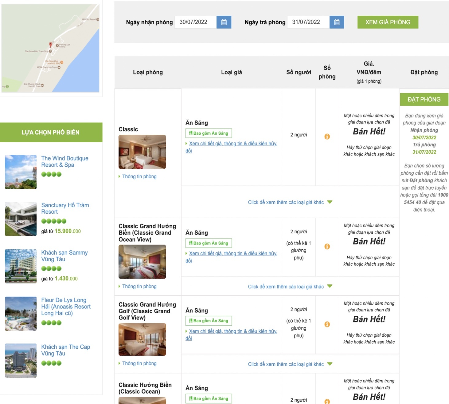 Charm Resort Ho Tram anh 1