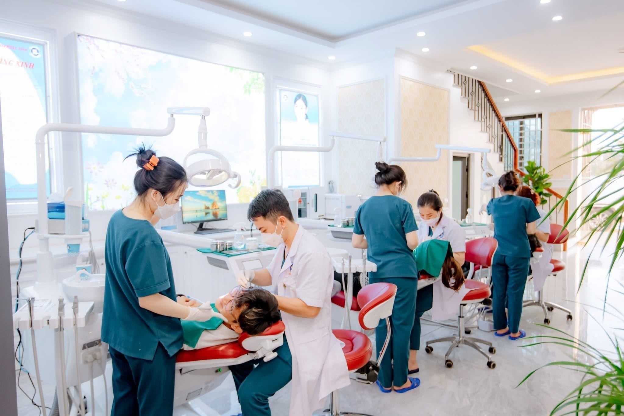 rang dep,  cham soc rang anh 1