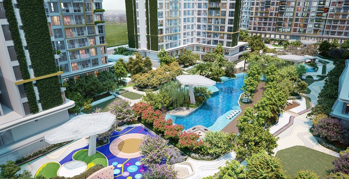 Loat tien ich chuan resort tai Lumiere Boulevard hinh anh