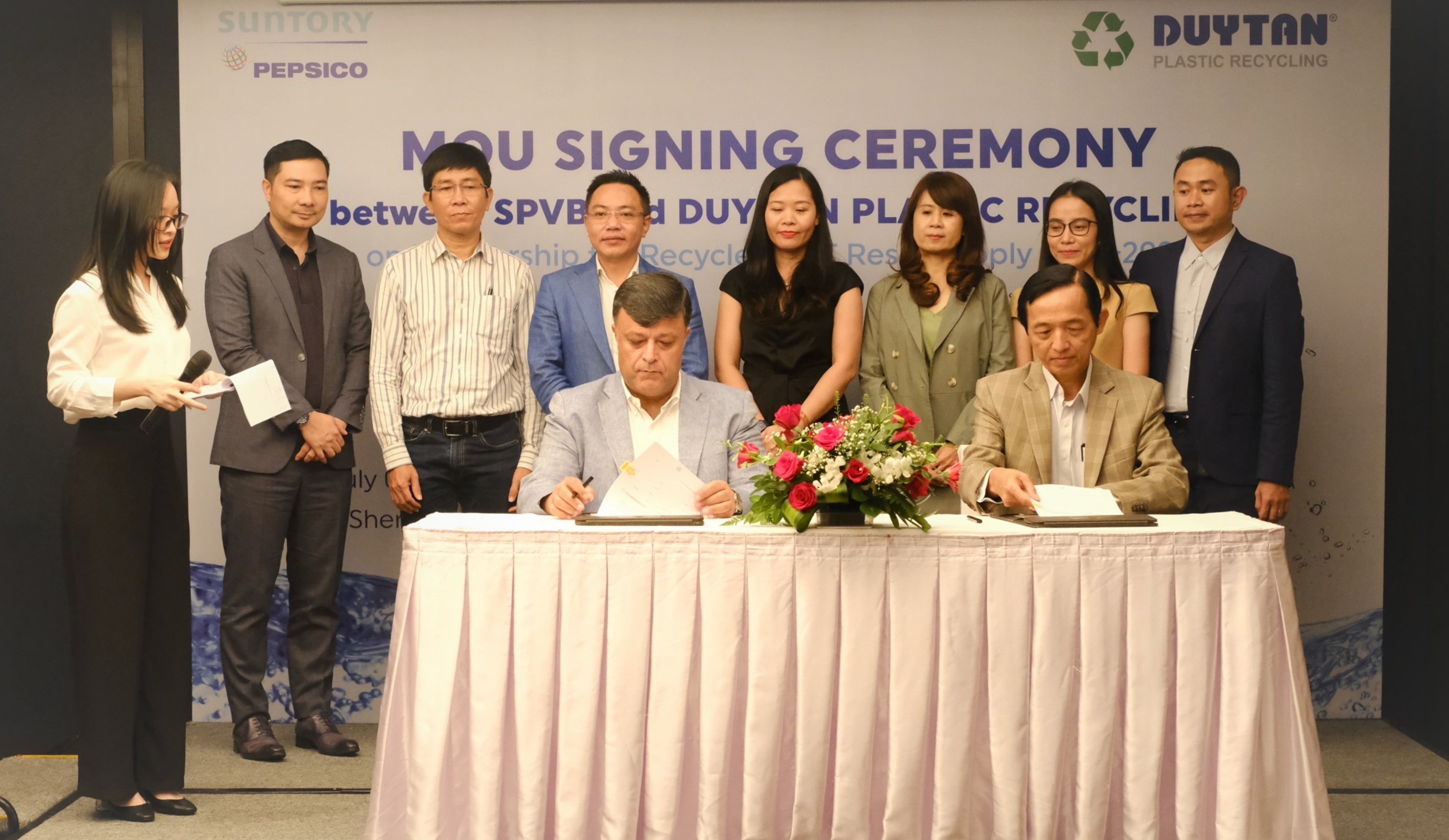 Suntory PepsiCo tien them mot buoc tren hanh trinh bao ve moi truong hinh anh