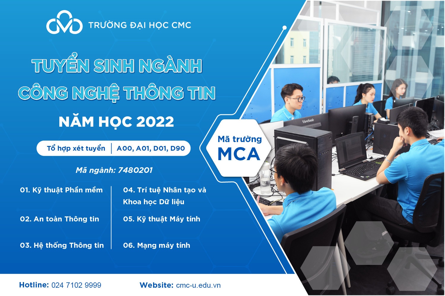 Cong nghe thong tin,  Dai hoc CMC anh 3