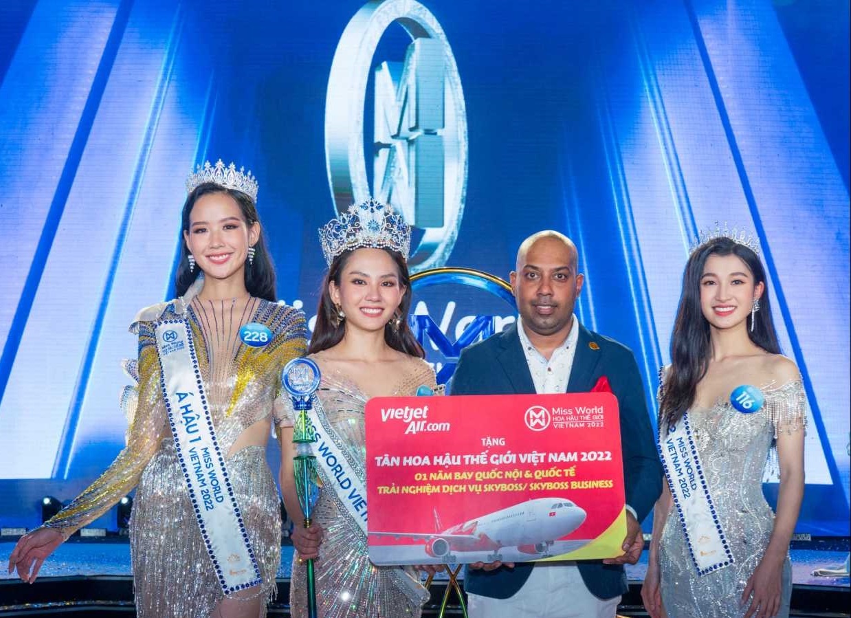 Vietjet dong hanh cung dan nguoi dep tai Miss World Vietnam 2022 hinh anh