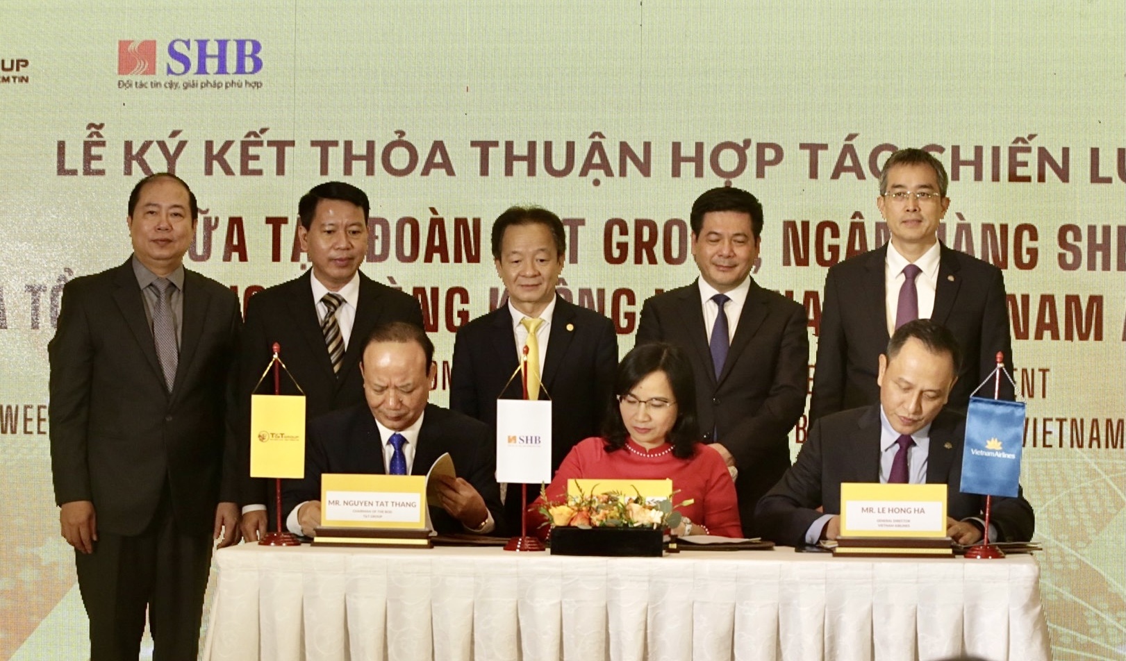 T&T Group, SHB hop tac chien luoc voi Vietnam Airlines va Duong sat VN hinh anh