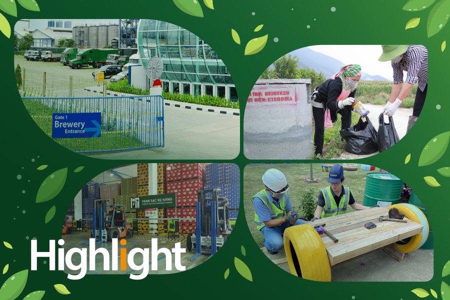 Doanh nghiep bia toan cau huong den muc tieu phat thai rong bang 0 hinh anh