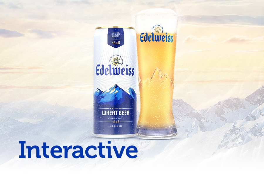 Lay dong 5 giac quan voi vi bia lua mi tu nui tuyet chau Au hinh anh