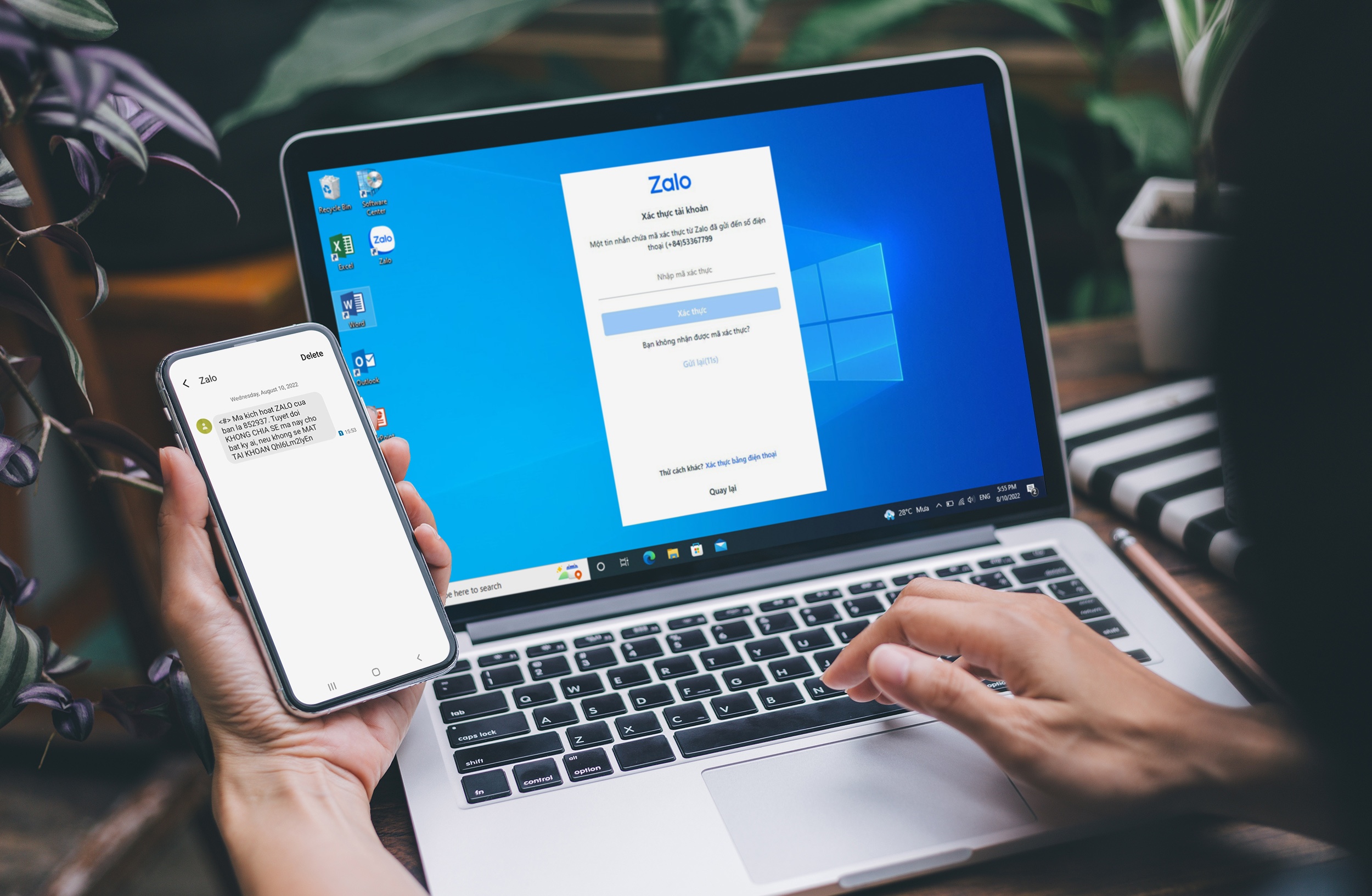 Zalo,  ma hoa dau cuoi anh 5