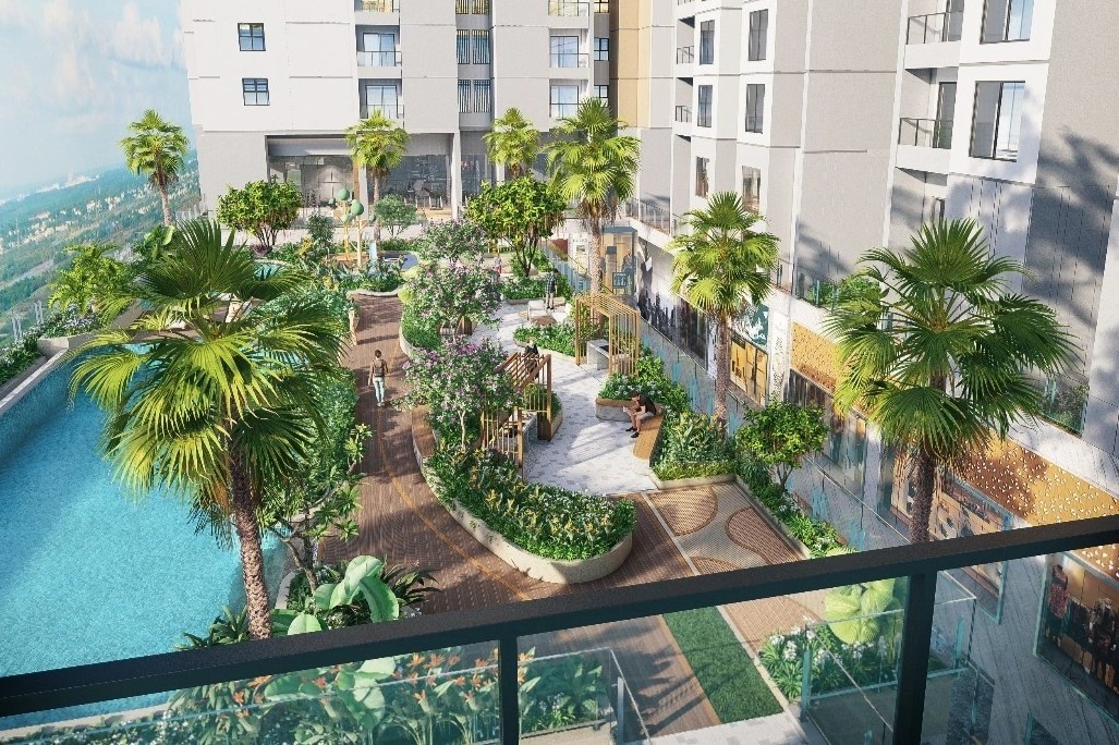 Khong gian song chuan Nhat voi he tien ich da dang tai HT Pearl hinh anh