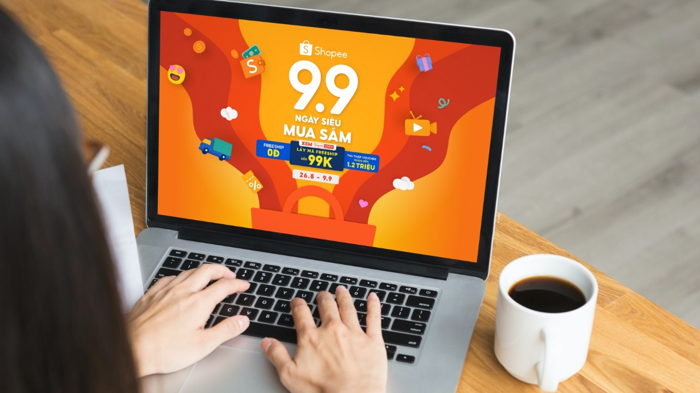 Shopee tung loat uu dai hap dan tai su kien ‘9.9 ngay sieu mua sam' hinh anh