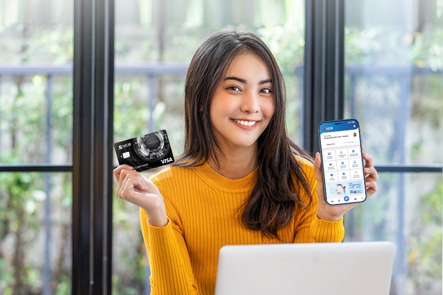 Nhieu uu dai khi thanh toan qua the tin dung NCB Visa hinh anh