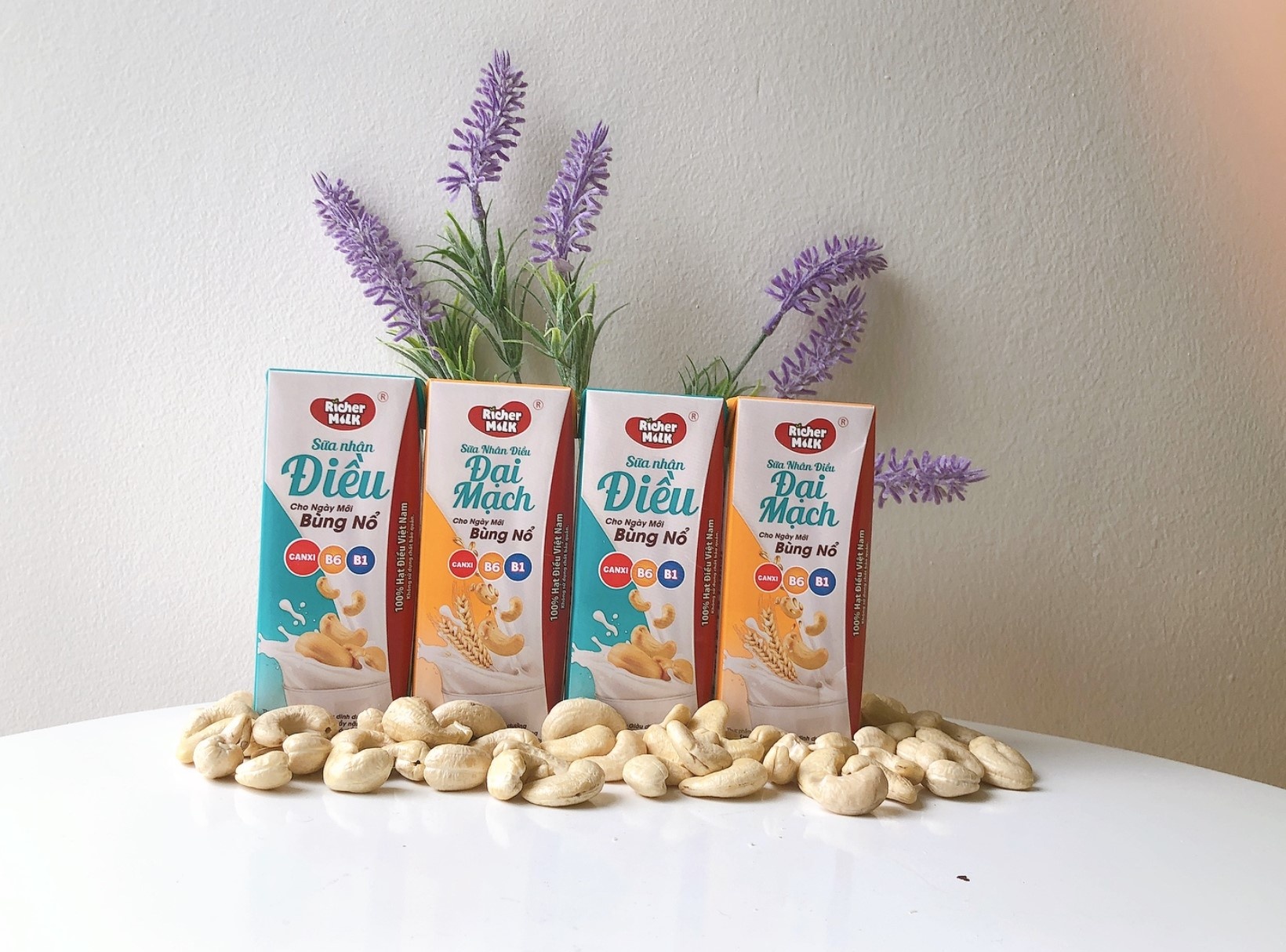 Thuong thuc sua nhan dieu thom ngon, doc dao hinh anh