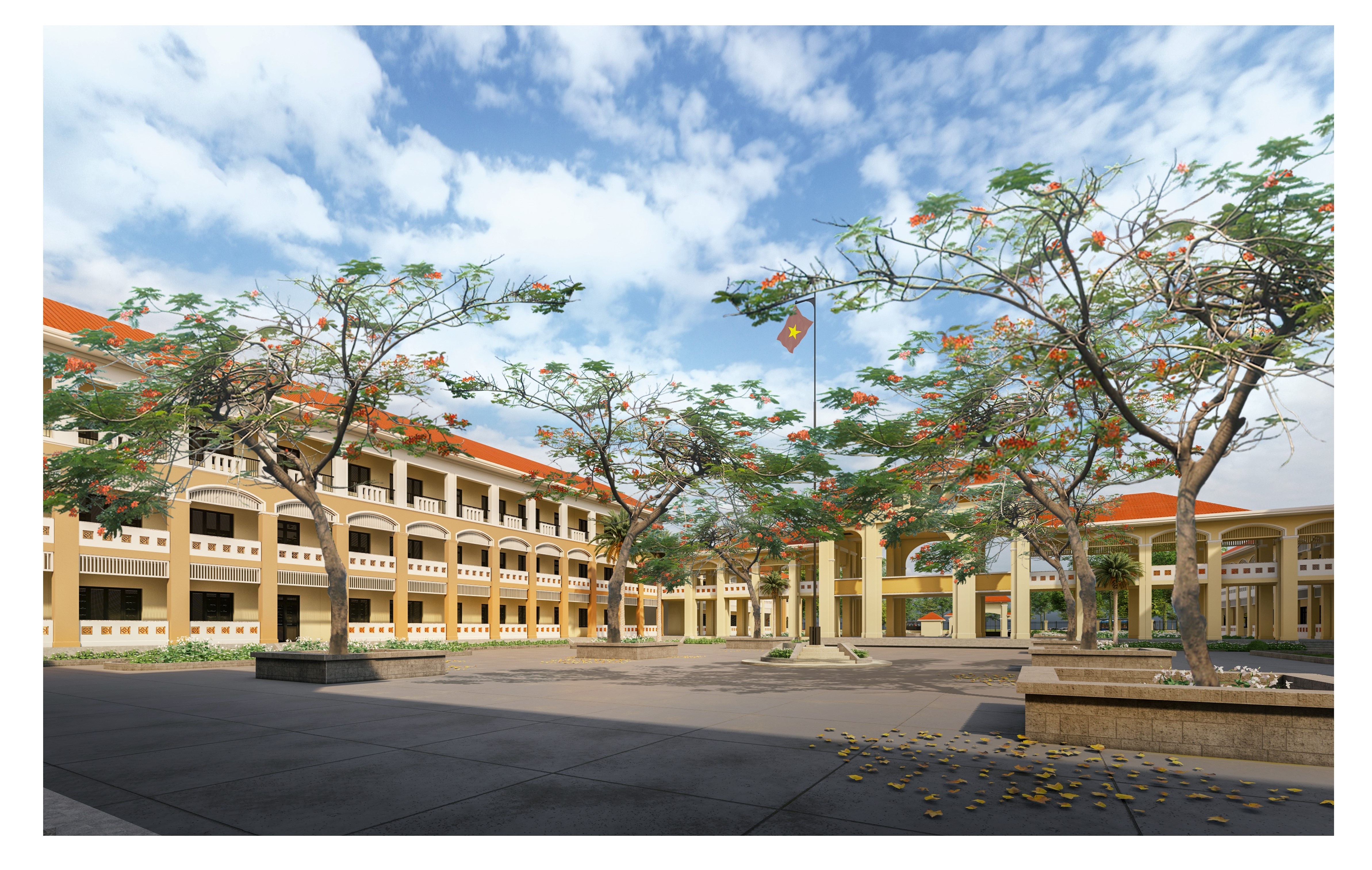 VPBank tai tro 130 ty dong xay dung truong hoc tai Long An hinh anh