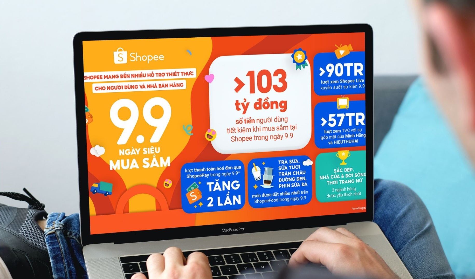 Cach Shopee ho tro nguoi dung va nha ban dip '9.9 Ngay sieu mua sam' hinh anh
