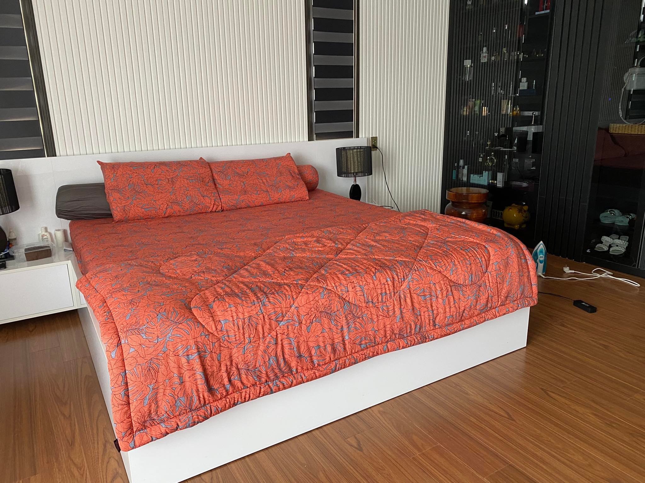 Ngoc Han Bedding bat nhip xu huong san xuat chan ga goi hinh anh