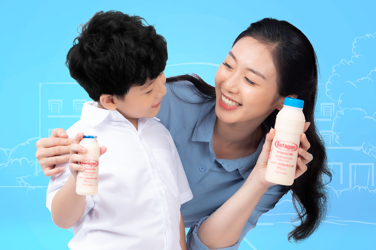 Bo sung sua chua uong Betagen cho mua tuu truong vui khoe hinh anh