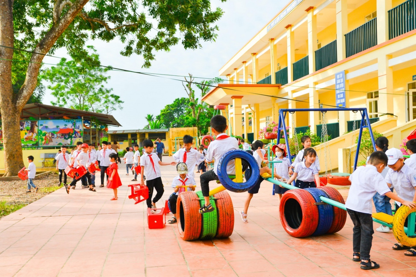 xanh hoa hoc duong,  bao ve moi truong anh 4