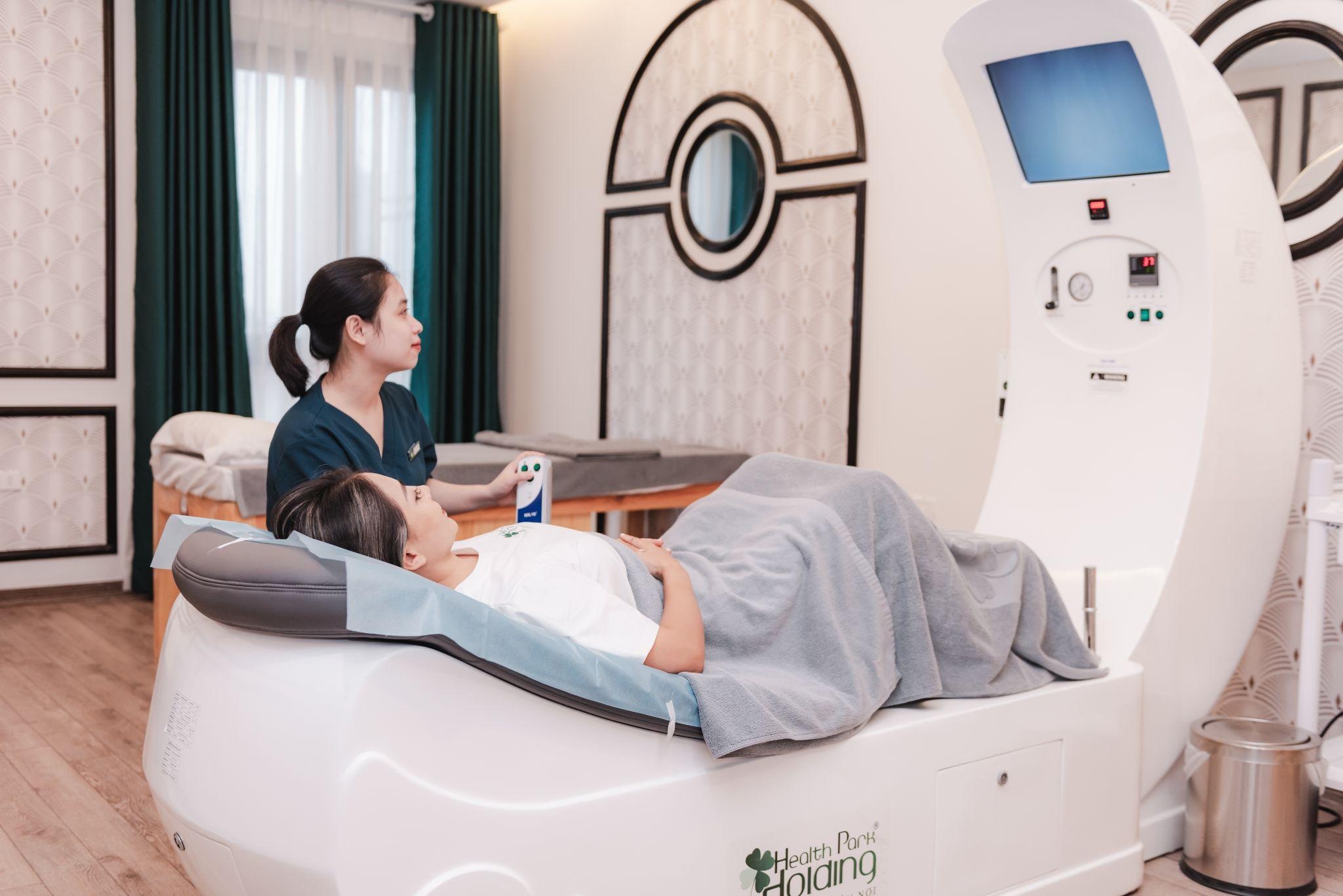 Health Park ra mat dia diem thai doc dai truc trang tai Ha Noi hinh anh