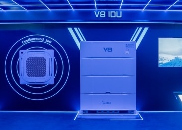 Ra mat dieu hoa trung tam Midea VRF V8 hinh anh