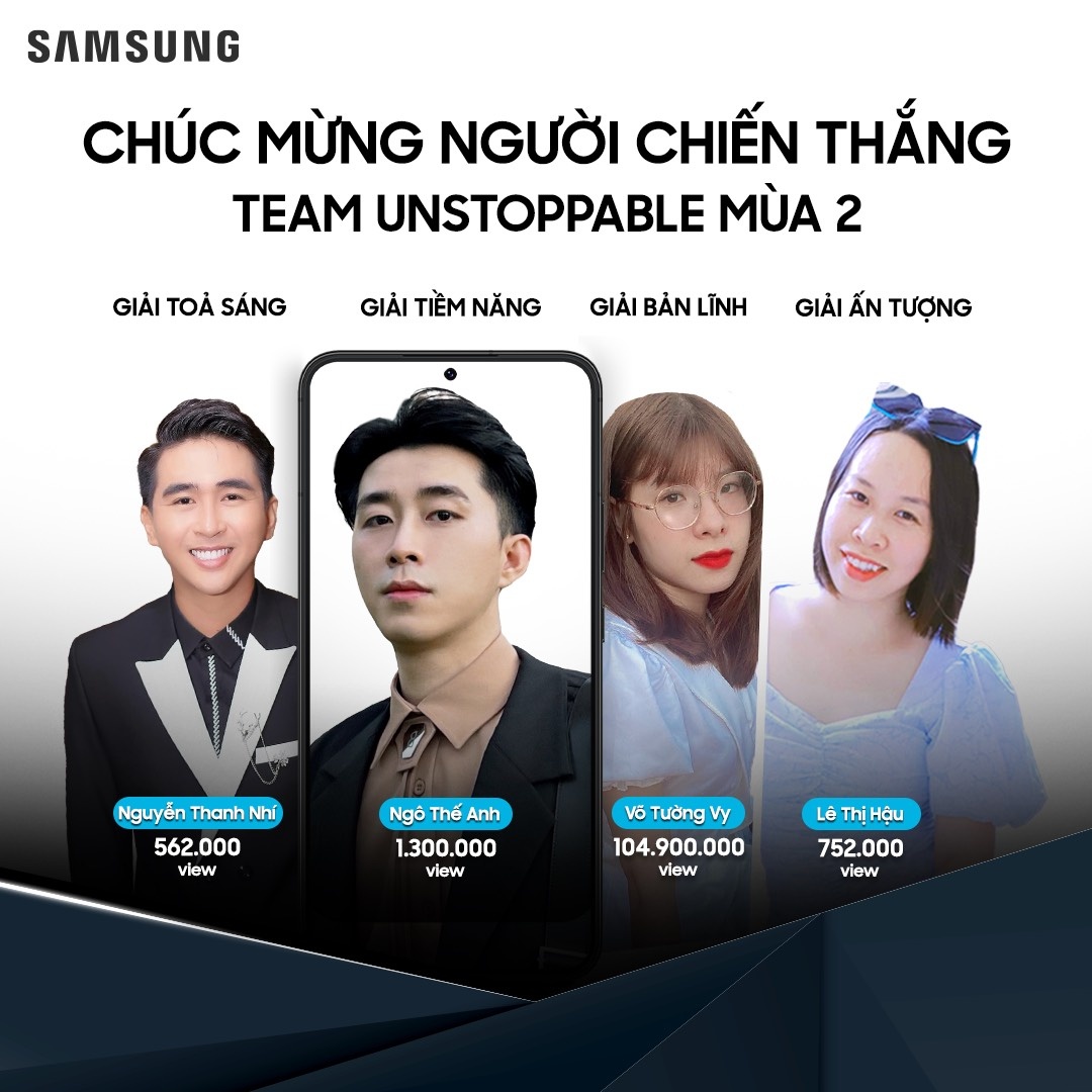 #TeamUnstoppable,  Samsung anh 1