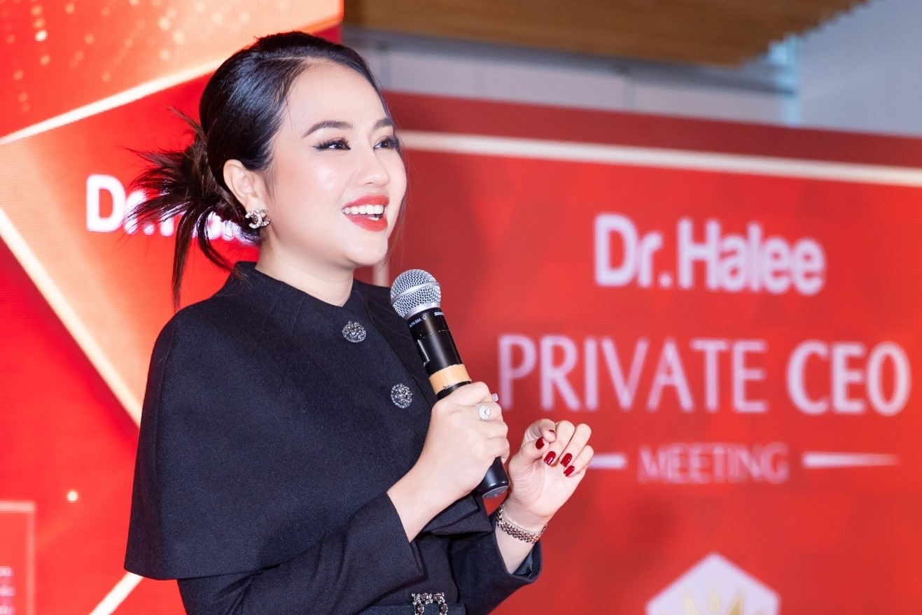 Dr.Halee cong bo chien luoc phat trien my pham lam dep hinh anh