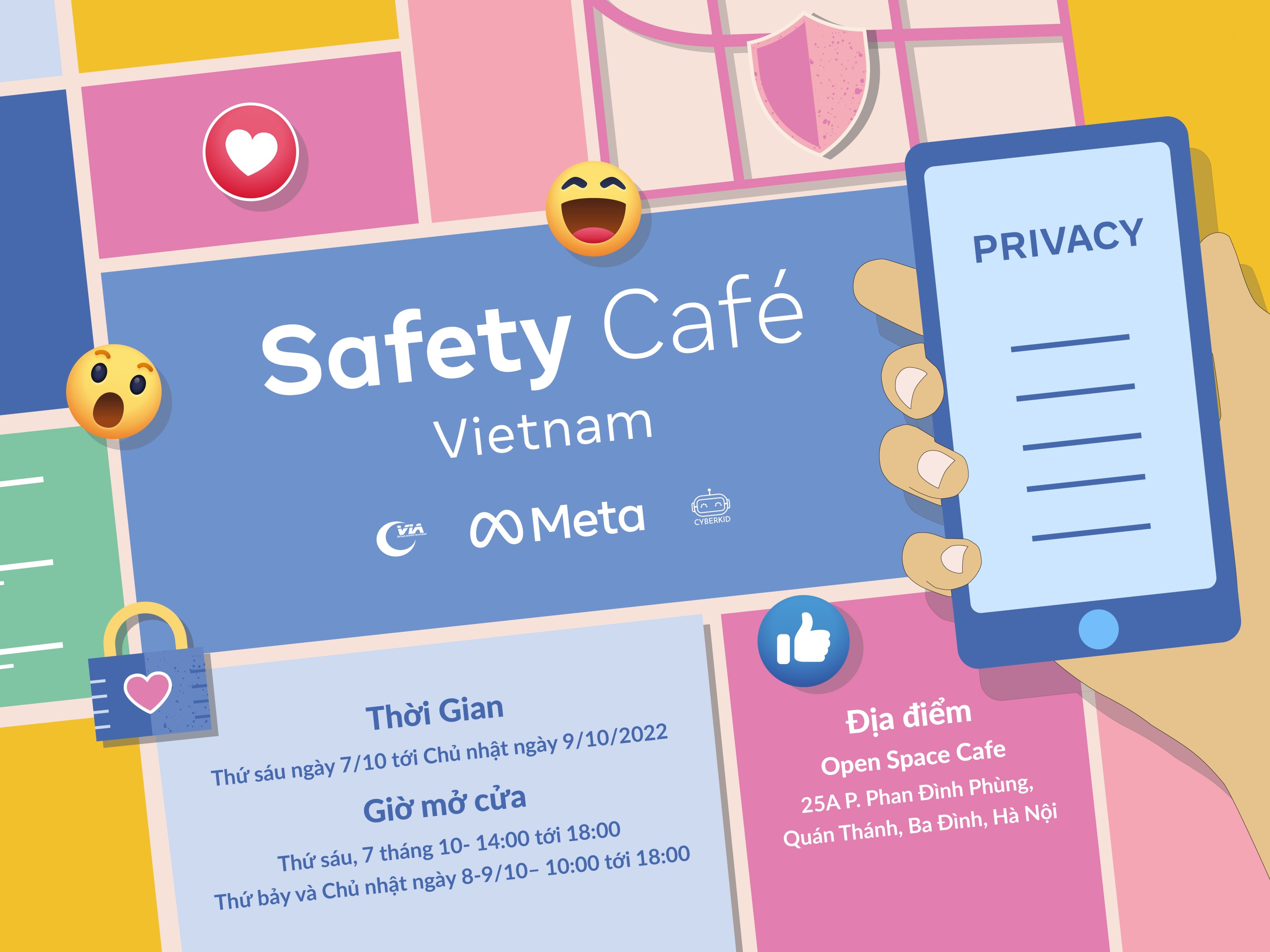 Open Space Cafe,  Safety Cafe Vietnam anh 4