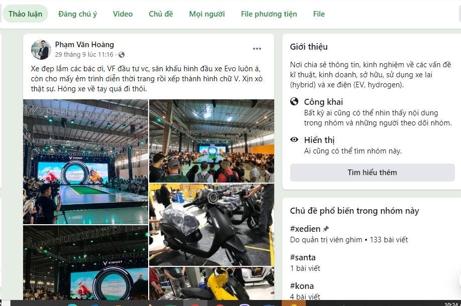 xe may dien,  nhan xe anh 1