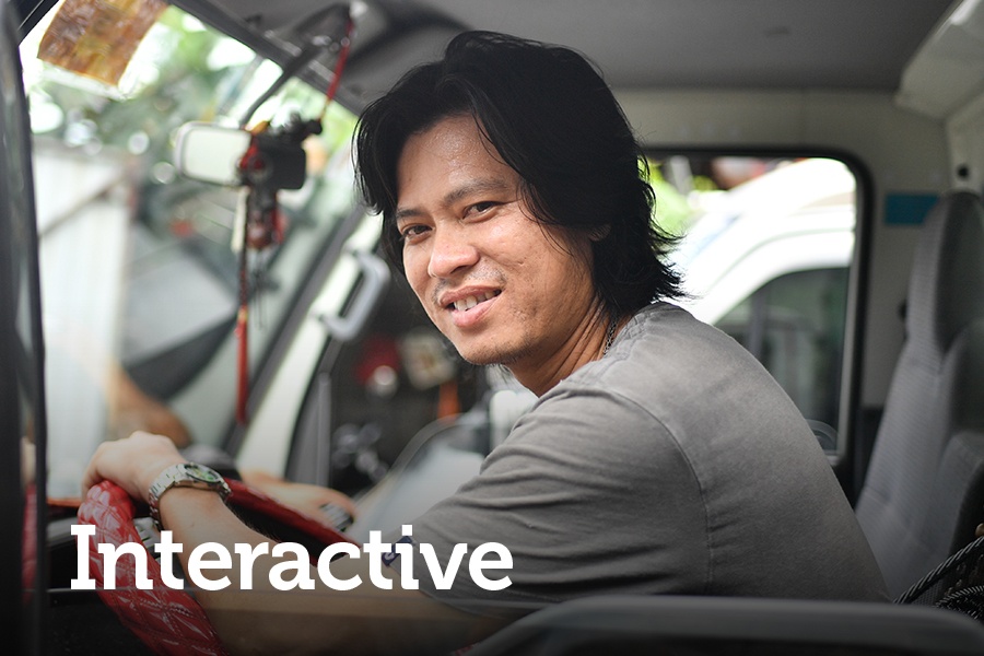 Tai xe duong dai - nghe lam chong gai nhung cung nhieu niem vui hinh anh