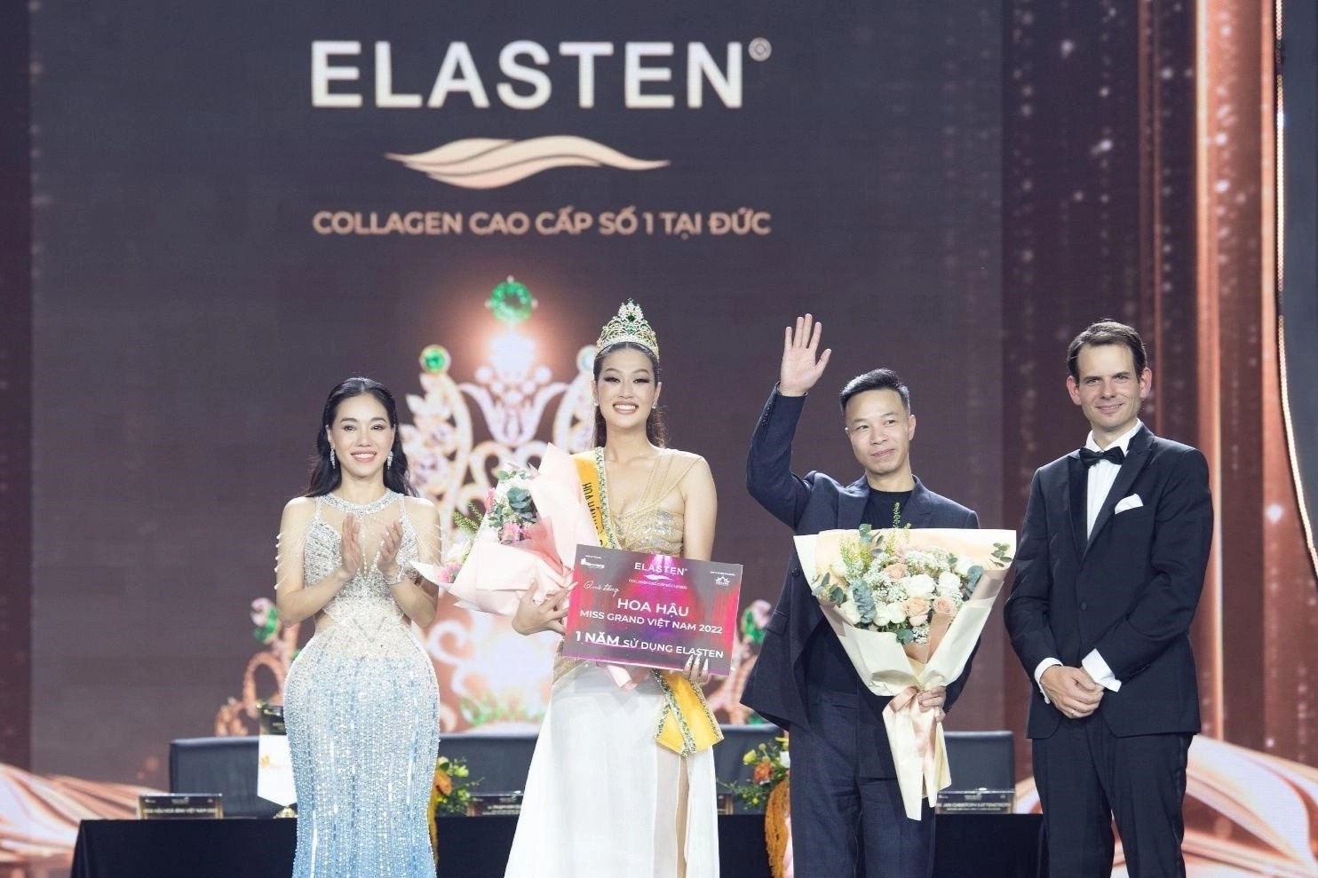 Tan Miss Grand Viet Nam tro thanh dai su thuong hieu cua Elasten hinh anh