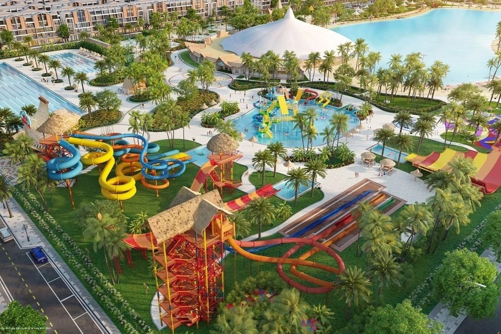 Vinhomes mo dai nhac hoi khai truong vinh bien 4 mua Paradise Bay hinh anh