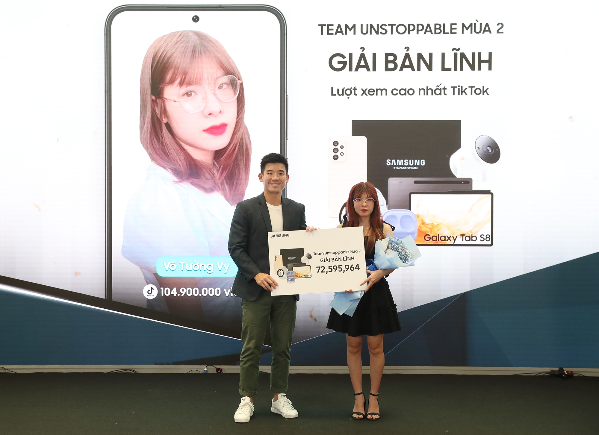 Team Unstoppable,  Samsung anh 8
