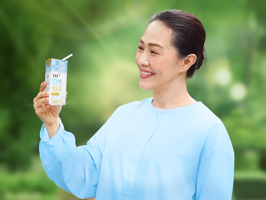 Sua tuoi cong thuc dinh duong TH true Milk Gold cho nguoi lon tuoi hinh anh