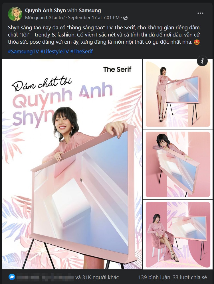 TV Samsung The Serif ảnh 4 TV Samsung The Serif anh 4