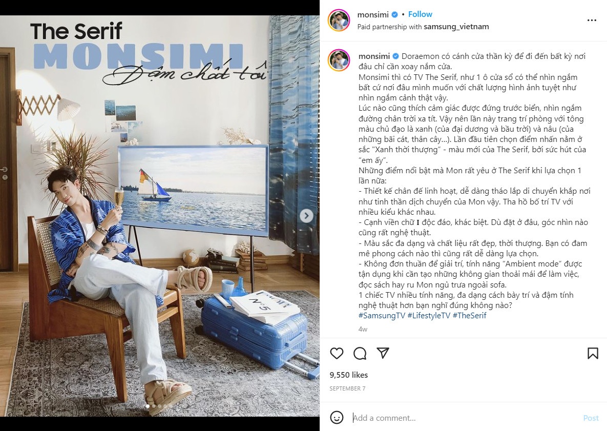 TV Samsung The Serif anh 6