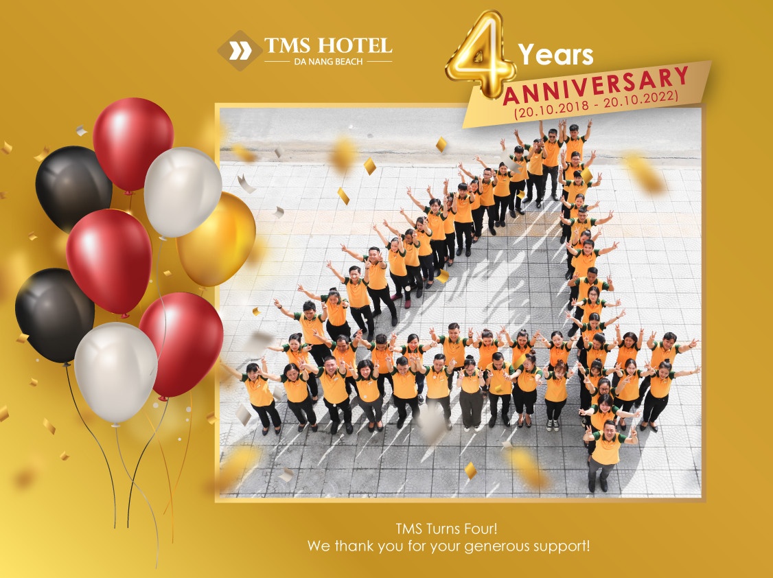 TMS Hotel Da Nang Beach tri an khach hang nhan Sinh nhat 4 nam hinh anh