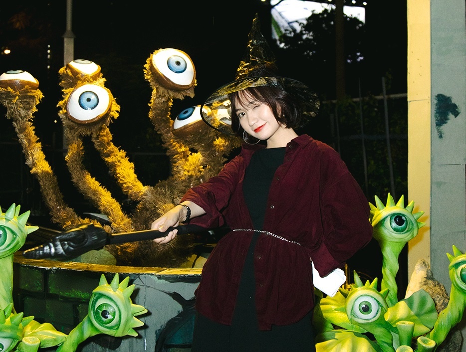 'Hoc vien huyen bi' - su kien Halloween thu hut gioi tre Binh Duong hinh anh