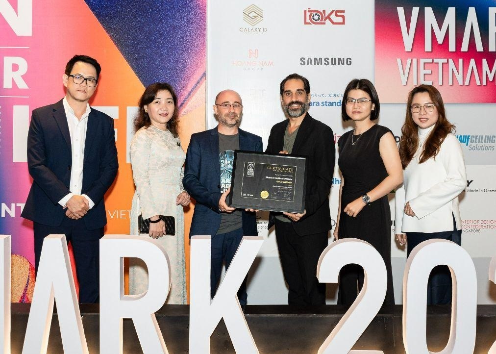 Charm Resort Long Hai doat giai vang Tuan le Thiet ke Viet Nam hinh anh